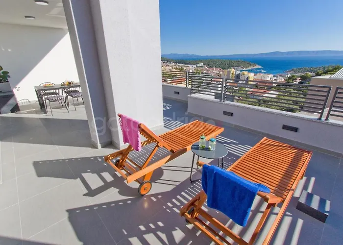 Apartmán Penthouse With Panoramic View Ally Makarská